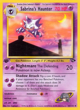 Sabrina's Haunter (G2-055) (1st Edition)