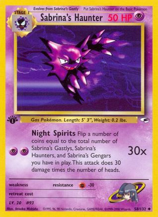Sabrina's Haunter (G1-058) (Unlimited)