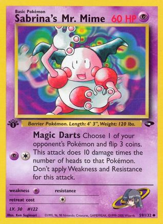 Sabrina's Mr. Mime (G2-059) (1st Edition)