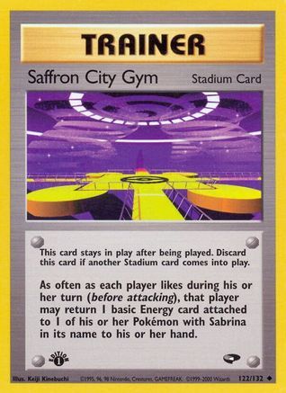 Saffron City Gym (G2-122) (Unlimited)