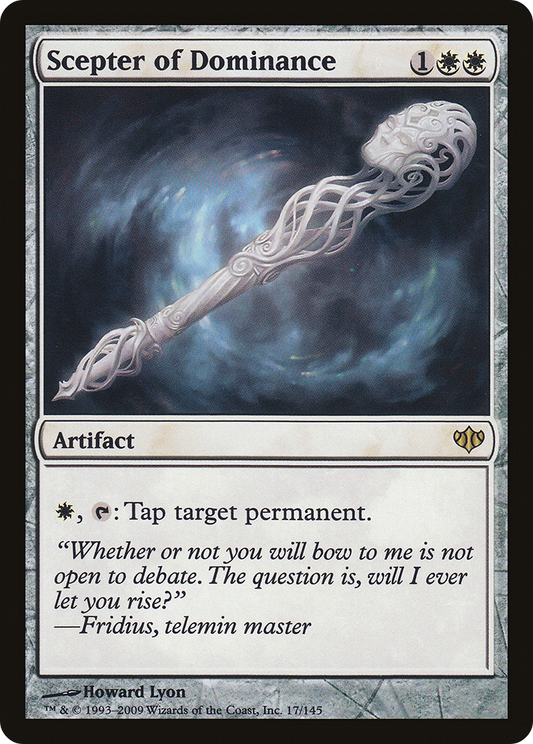 Scepter of Dominance (CON-017) (Foil)