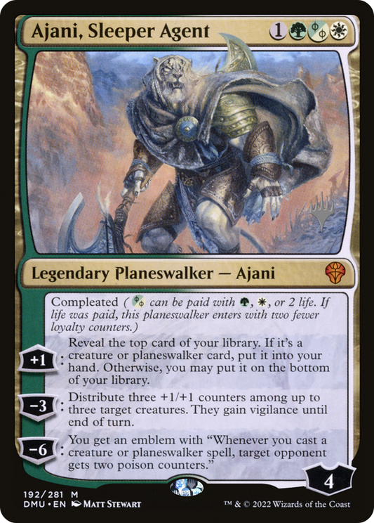 Ajani, Sleeper Agent (PPDMU-192P)