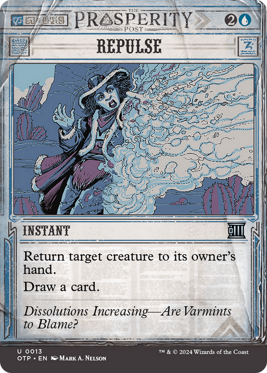 Repulse (OTP-013) (Showcase) (Borderless) (Foil)