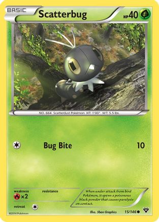 Scatterbug (XY-) (Reverse Holofoil)