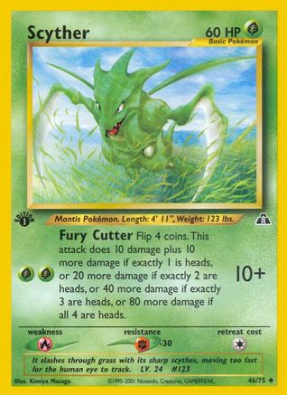 Scyther (N2-046) (Unlimited)