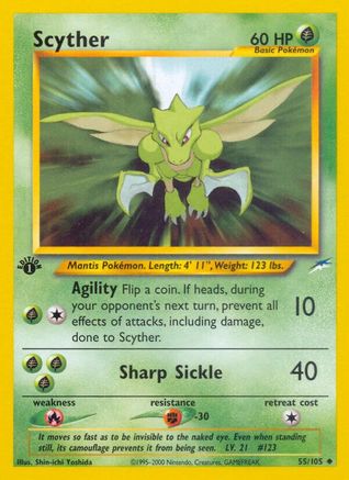 Scyther (N4-055) (1st Edition)