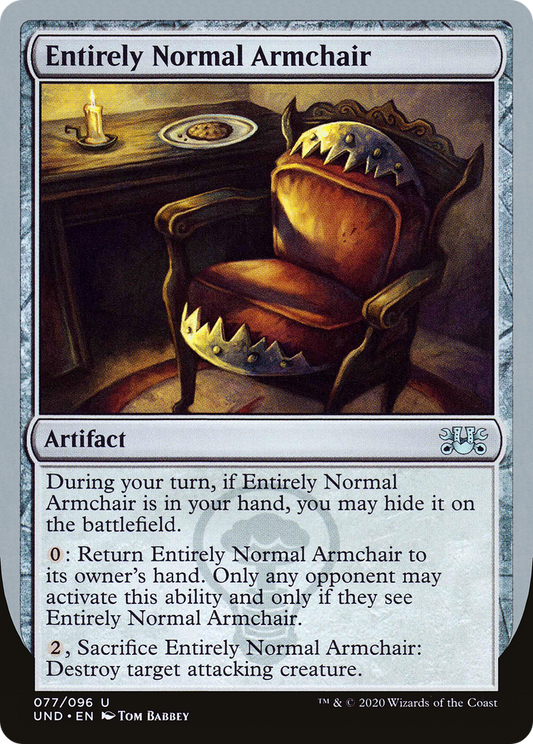 Entirely Normal Armchair (UND-077)