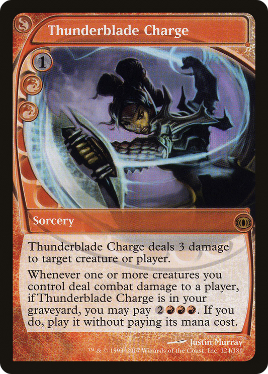 Thunderblade Charge (FUT-124) (Foil)