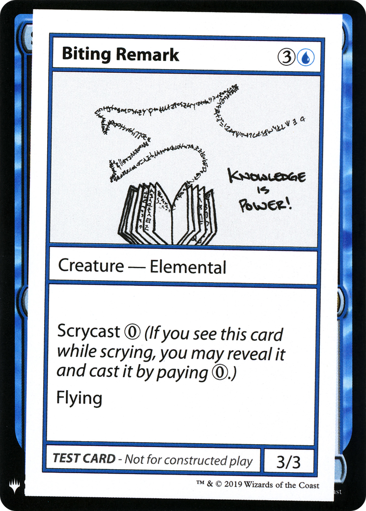 Biting Remark (CMB1-017)