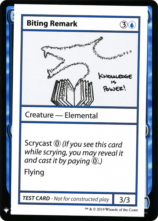 Biting Remark (CMB1-017)
