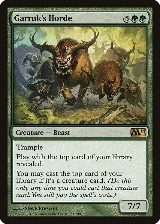 Garruk's Horde (M14-173)
