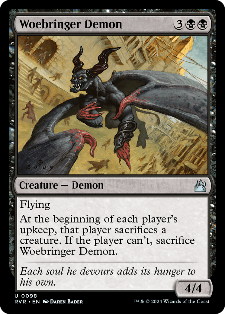 Woebringer Demon (RVR-098) (Foil)