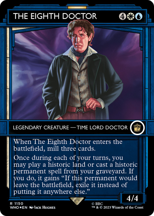 The Eighth Doctor (WHO-1150) (Showcase) (Borderless) (Surge Foil)