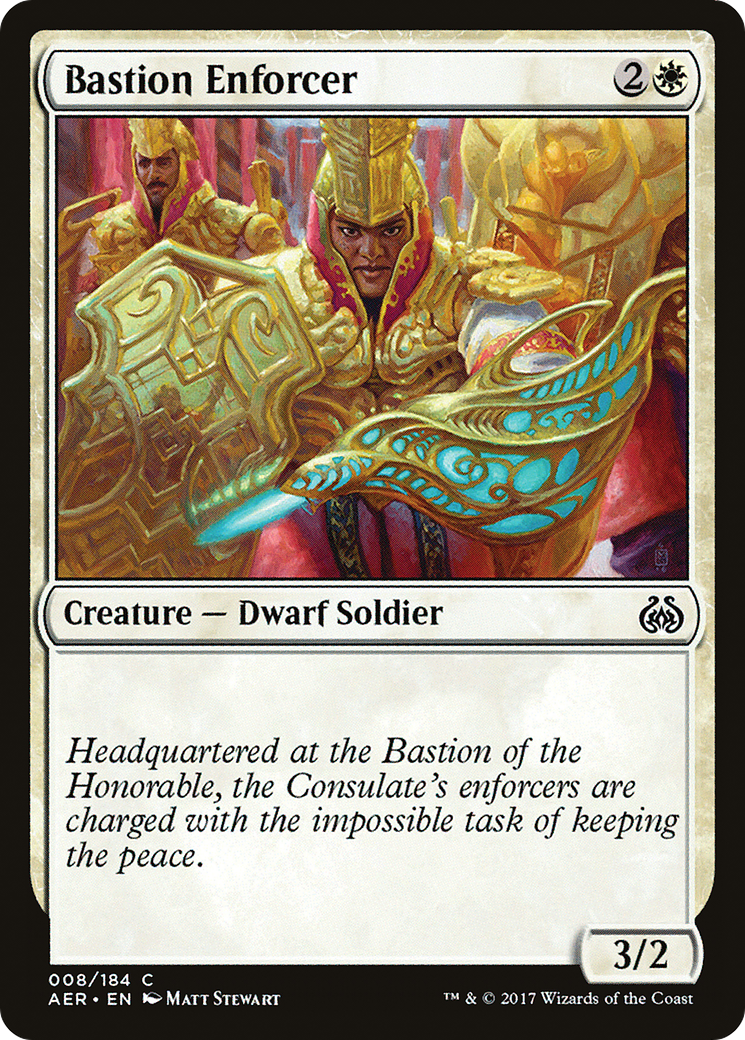 Bastion Enforcer (AER-008) (Foil)