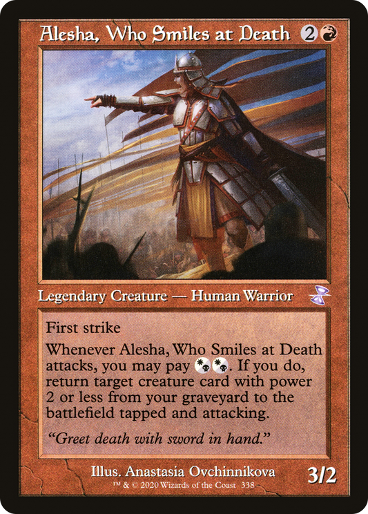 Alesha, Who Smiles at Death (TSR-338)