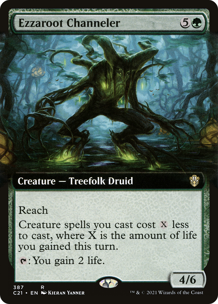 Ezzaroot Channeler (C21-387) (Extended Art)