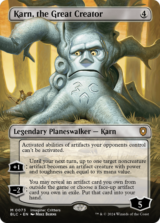 Karn, the Great Creator (BLC-073) (Borderless)