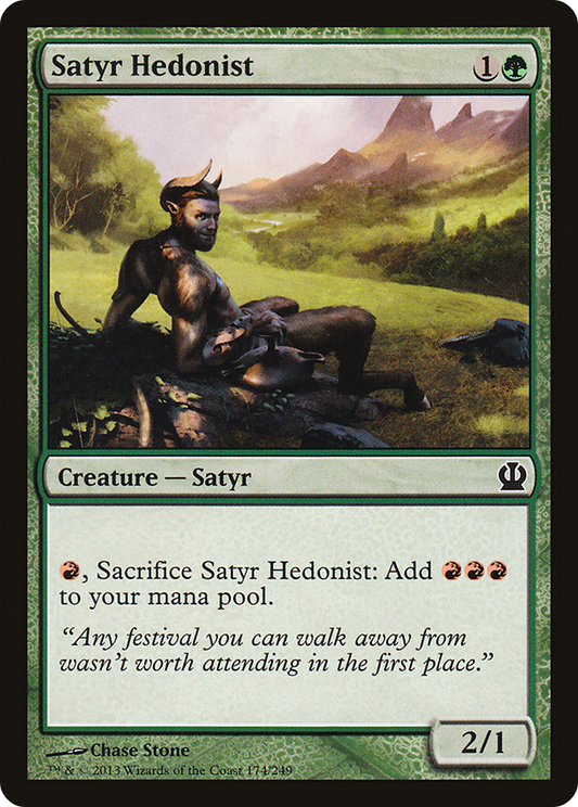 Satyr Hedonist (THS-174) (Foil)