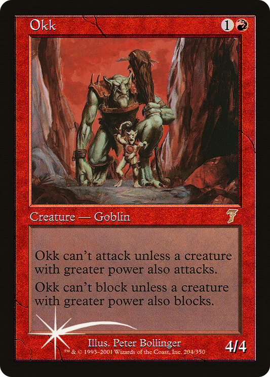 Okk (7ED-204★) (Foil)