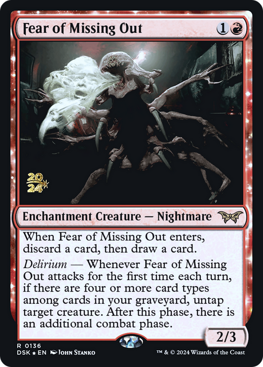 Fear of Missing Out (PRE-136S) (Foil)