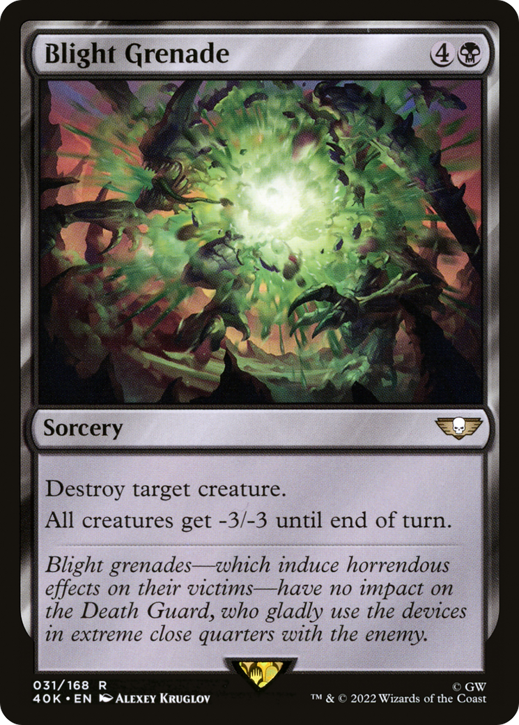 Blight Grenade (40K-031)