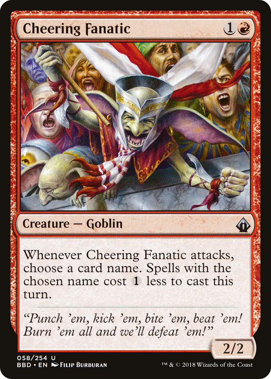 Cheering Fanatic (BBD-058) (Foil)