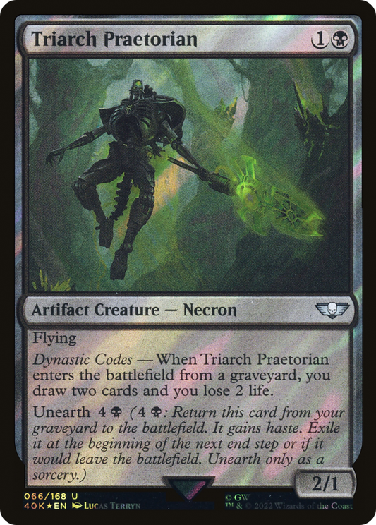 Triarch Praetorian (40K-66★) (Surge Foil)