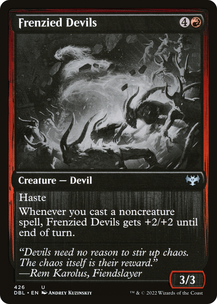 Frenzied Devils (DBL-426) (Foil)