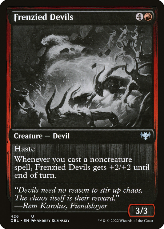 Frenzied Devils (DBL-426) (Foil)