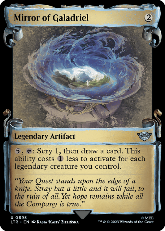 Mirror of Galadriel (LTR-695) (Showcase) (Scroll) (Foil)
