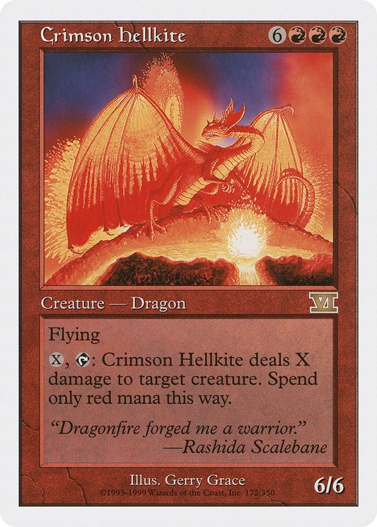 Crimson Hellkite (6ED-172)