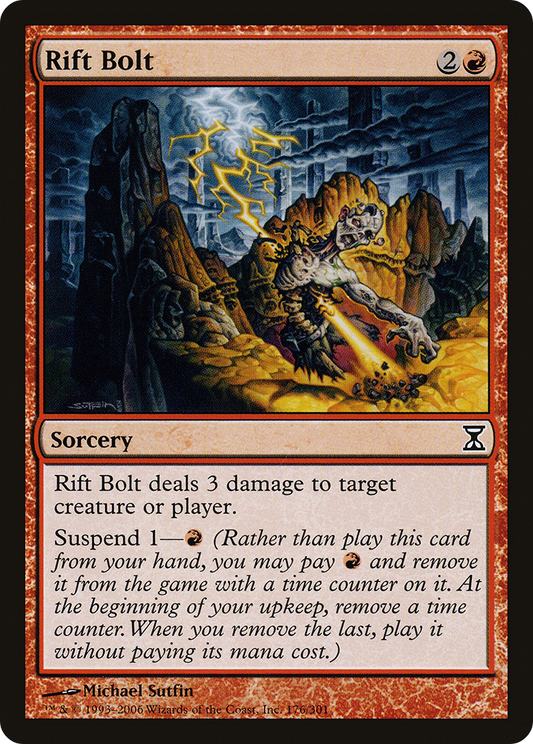 Rift Bolt (TSP-176) (Foil)