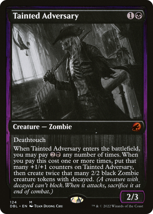 Tainted Adversary (DBL-124) (Foil)