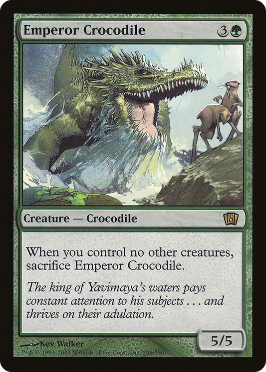 Emperor Crocodile (8ED-246★) (Foil)