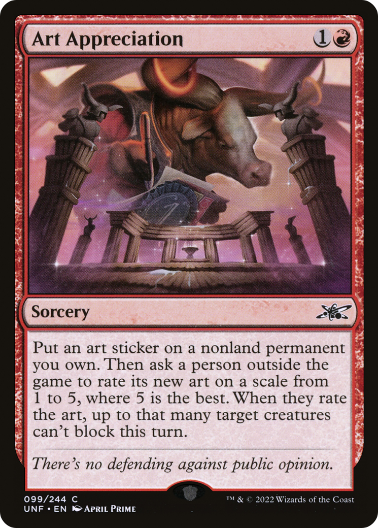 Art Appreciation (UNF-099) (Foil)