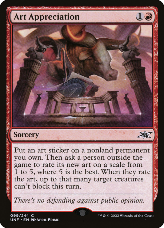 Art Appreciation (UNF-099) (Foil)