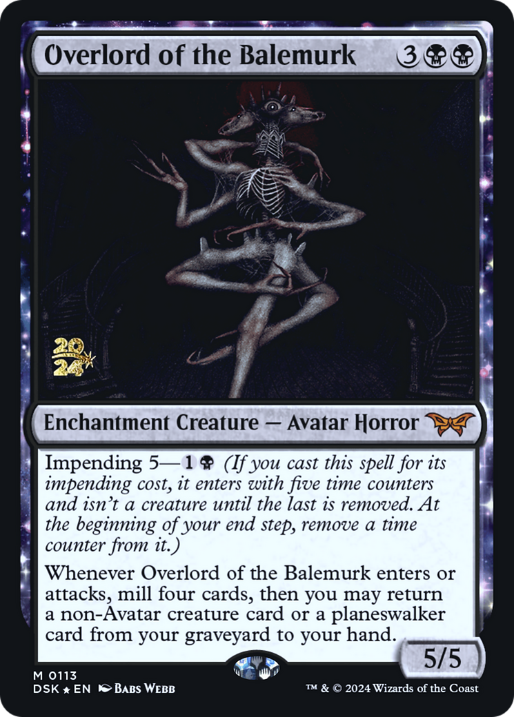 Overlord of the Balemurk (PRE-113S) (Foil)