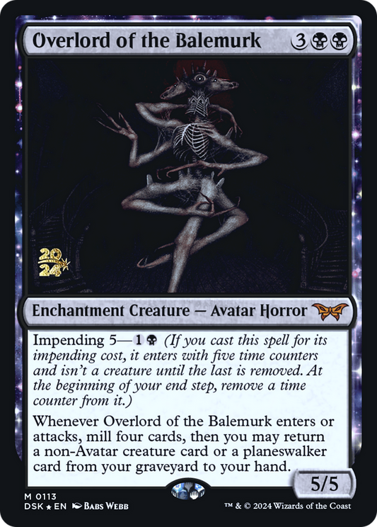 Overlord of the Balemurk (PRE-113S) (Foil)