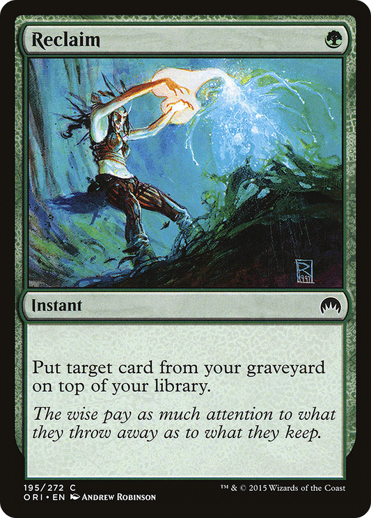 Reclaim (ORI-195) (Foil)
