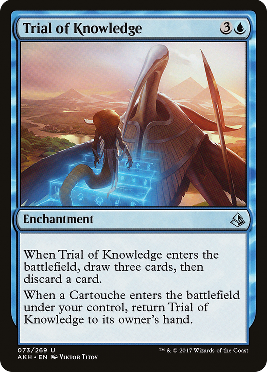 Trial of Knowledge (AKH-073) (Foil)