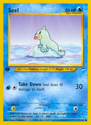 Seel (N4-081) (1st Edition)