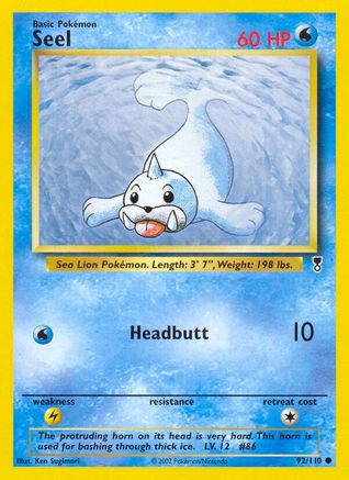Seel (LC-092) (Reverse Holofoil)