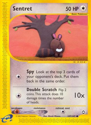 Sentret (AQ-107) (Reverse Holofoil)