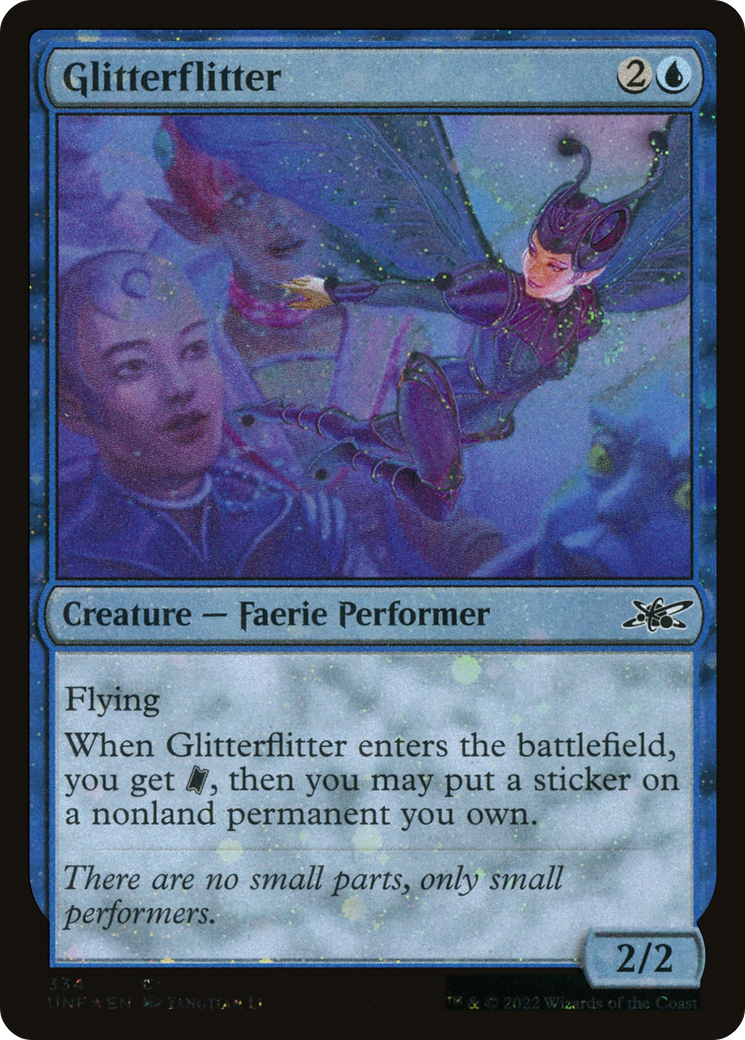 Glitterflitter (UNF-334) (Galaxy Foil)