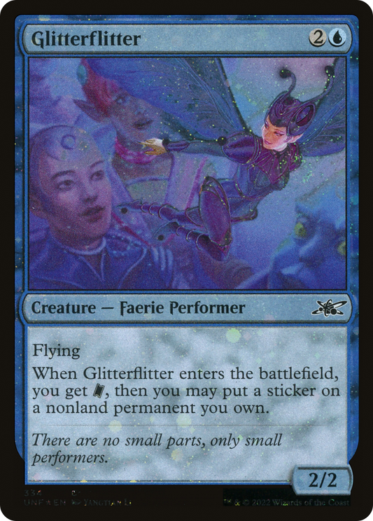 Glitterflitter (UNF-334) (Galaxy Foil)
