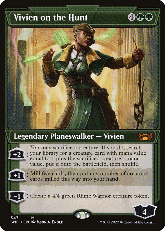 Vivien on the Hunt (SNC-347) (Showcase) (Foil)