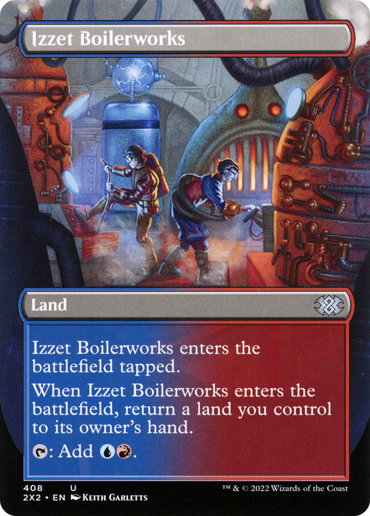 Izzet Boilerworks (2X2-408) (Borderless) (Foil)
