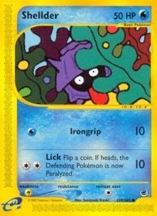 Shellder (EX-129) (Reverse Holofoil)