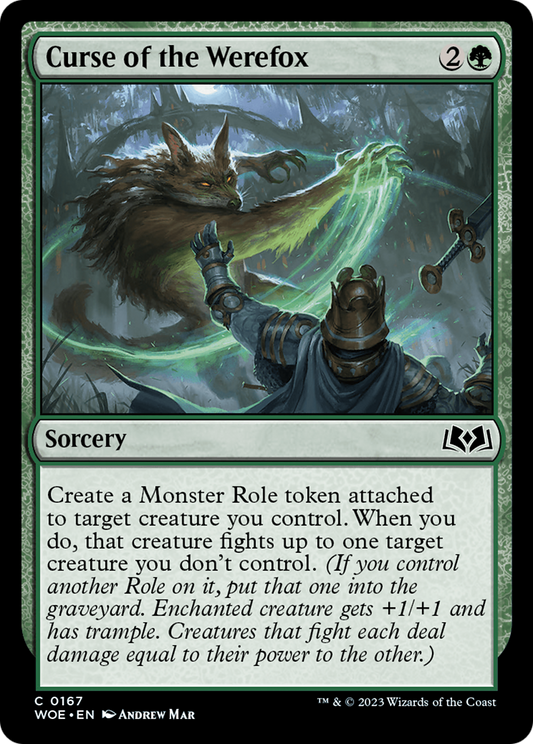 Curse of the Werefox (WOE-167) (Foil)