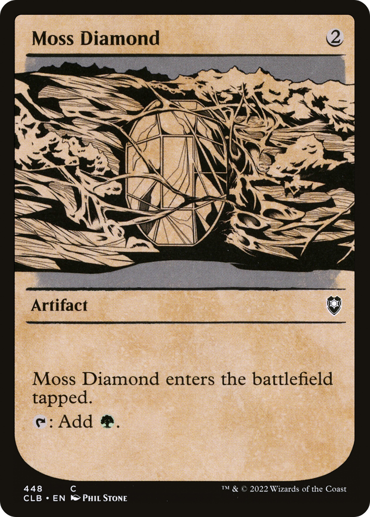 Moss Diamond (CLB-448) (Showcase) (Foil)